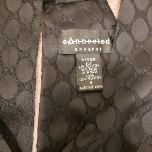 Connected Apparel Black Dress - Picture 5 of 12